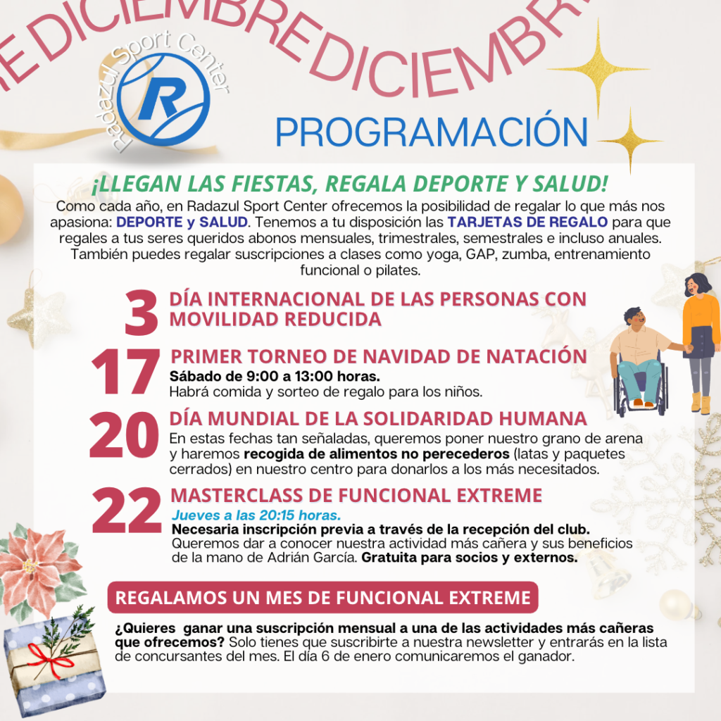 Acciones diciembre